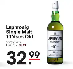 Sligro Laphroaig Single Malt 10 Years Old aanbieding