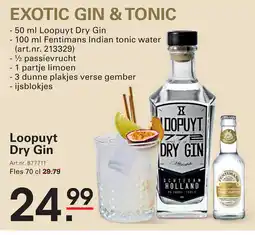 Sligro Loopuyt Dry Gin aanbieding
