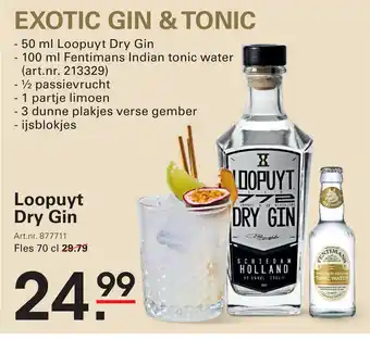 Sligro Loopuyt Dry Gin aanbieding