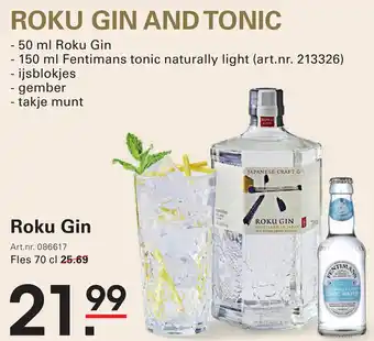 Sligro Roku Gin aanbieding