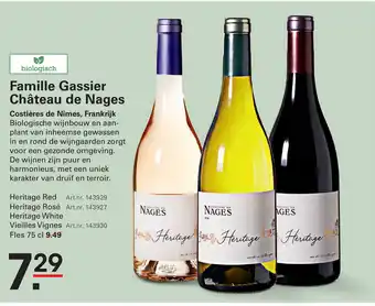 Sligro Famille Gassier Château de Nages aanbieding