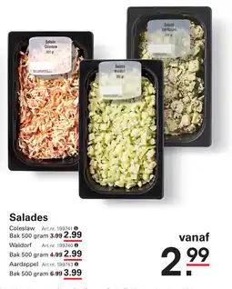 Sligro Salades aanbieding