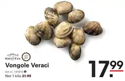 Sligro Vongole Veraci aanbieding