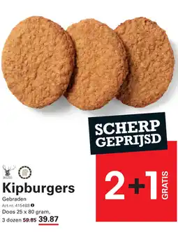 Sligro Kipburgers aanbieding