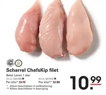 Sligro Scharrel Chefskip filet aanbieding
