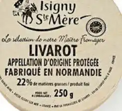 Sligro Isigny Sainte Mère Camembert au lait cru aanbieding