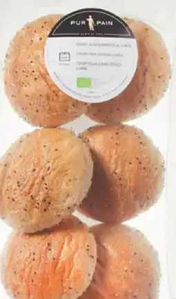 Sligro Pur Pain Hamburger broodjes crispy aanbieding