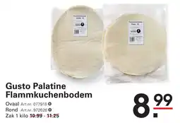 Sligro Gusto Palatine Flammkuchenbodem aanbieding