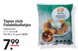 Sligro Tapas club Falafelballetjes aanbieding
