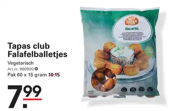 Sligro Tapas club Falafelballetjes aanbieding
