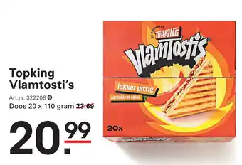 Sligro Topking Vlamtosti's aanbieding
