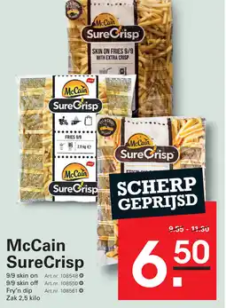 Sligro McCain SureCrisp aanbieding