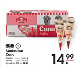 Sligro Sanissimo Cono aanbieding