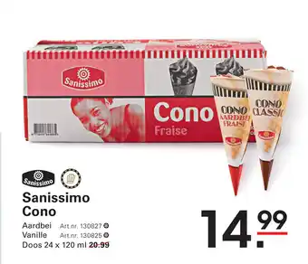 Sligro Sanissimo Cono aanbieding
