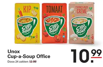 Sligro Unox Cup-a-Soup Office aanbieding
