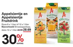 Sligro Appelsientje en Appelsientje Fruitdrink aanbieding