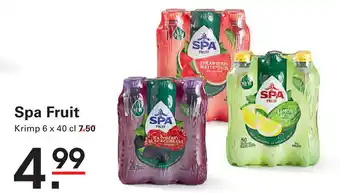 Sligro Spa Fruit aanbieding