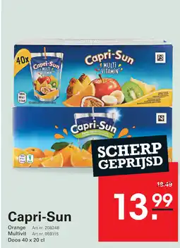 Sligro Capri-Sun aanbieding