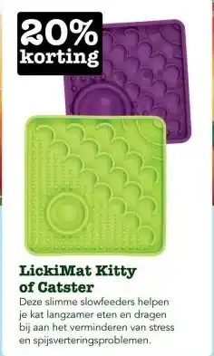 Discus Licki Mat Kitty of Catster aanbieding