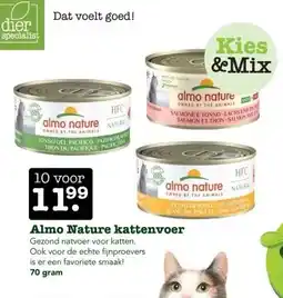 Discus Almo Nature kattenvoer aanbieding