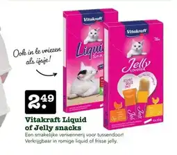 Discus Vitakraft Liquid of Jelly snacks aanbieding