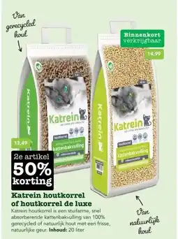 Discus Katrein houtkorrel of houtkorrel de luxe aanbieding