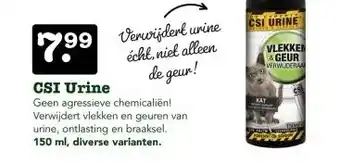 Discus CSI Urine aanbieding