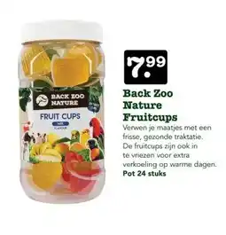 Discus Back Zoo Nature Fruitcups aanbieding