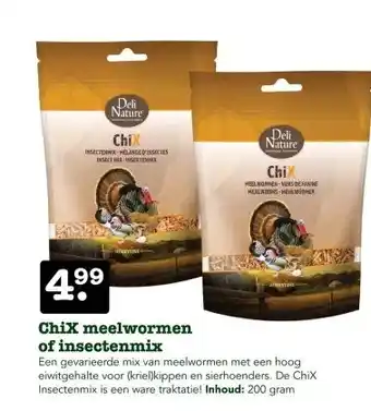 Discus Chix meelwormen of insectenmix aanbieding