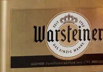 Sligro Warsteiner Pilsener aanbieding
