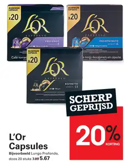 Sligro L'Or Capsules aanbieding