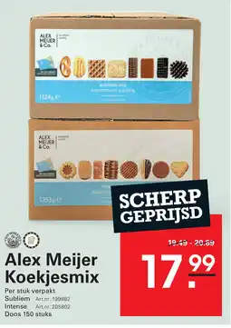 Sligro Alex Meijer Koekjesmix aanbieding