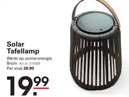 Sligro Solar Tafellamp aanbieding