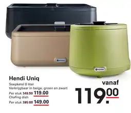 Sligro Hendi Uniq aanbieding