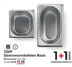 Sligro TGFF Gastronormbakken Basic aanbieding