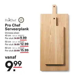 Sligro Pro Chef Serveerplank aanbieding