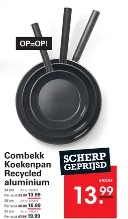 Sligro Combekk Koekenpan aanbieding
