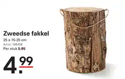 Sligro Zweedse fakkel aanbieding