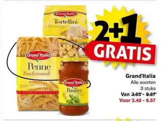 Hoogvliet Grand'Italia 2+1 Gratis aanbieding