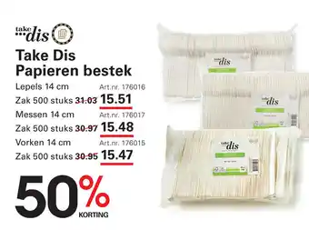 Sligro Take Dis aanbieding