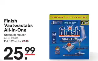 Sligro Finish Vaatwastabs All-in-One aanbieding