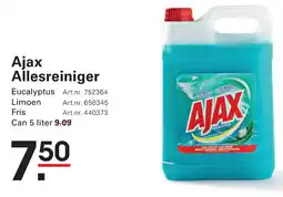 Sligro Ajax Allesreiniger aanbieding