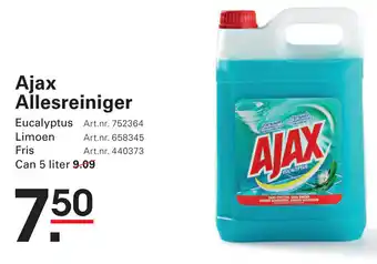 Sligro Ajax Allesreiniger aanbieding