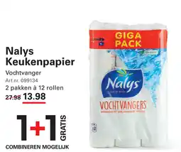 Sligro Nalys Keukenpapier aanbieding