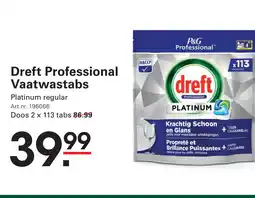 Sligro Dreft Professional Vaatwastabs aanbieding