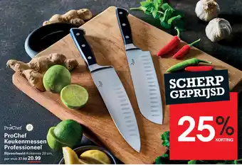 Sligro ProChef Keukenmessen Professioneel aanbieding