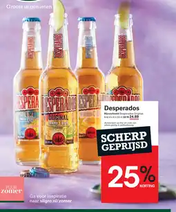 Sligro Desperados aanbieding