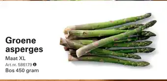 Sligro Groene asperges aanbieding