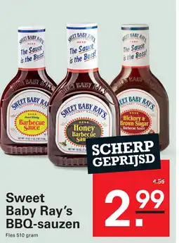 Sligro Sweet Baby Ray's BBQ-sauzen aanbieding