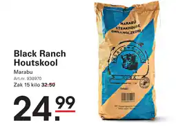 Sligro Black Ranch Houtskool aanbieding